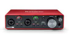 오디오 인터페이스 추천 
Focusrite Scarlett 2i2