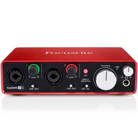 스칼렛 2i2 드라이버 설치(다운로드)