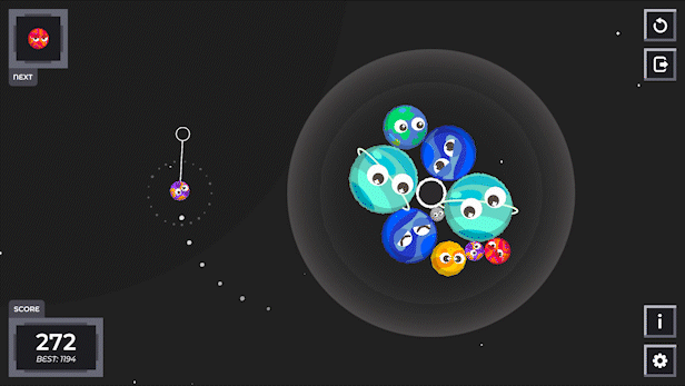 우주 수박 게임