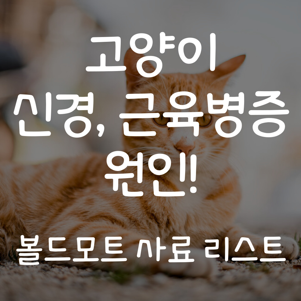 고양이 신경 근육병증